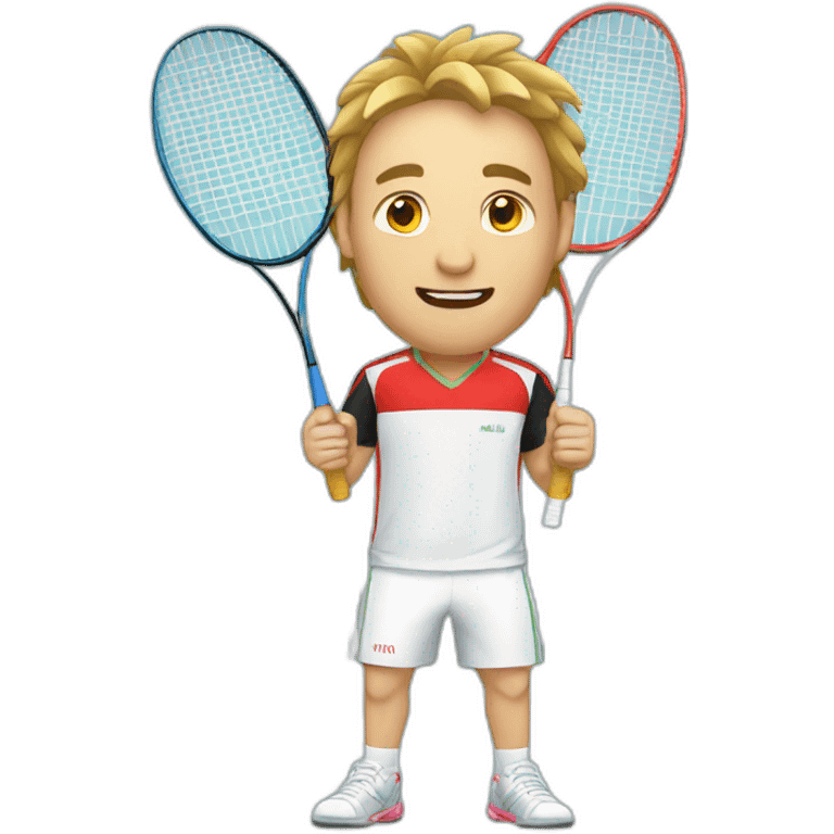 Badminton emoji