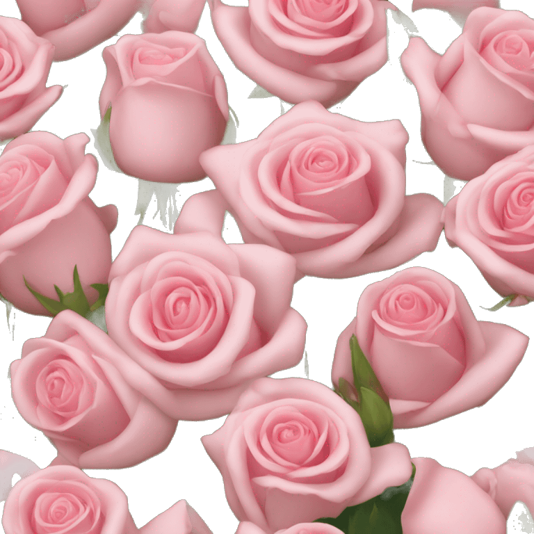 Bouquet de lys rose emoji