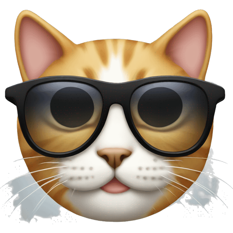 cat with sunglass emoji