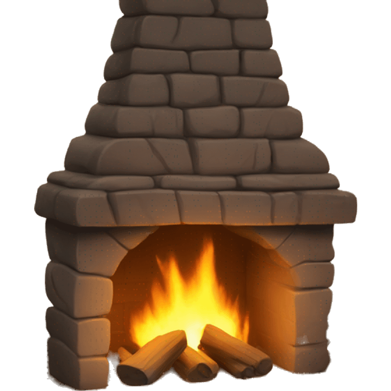 camp fireplace emoji