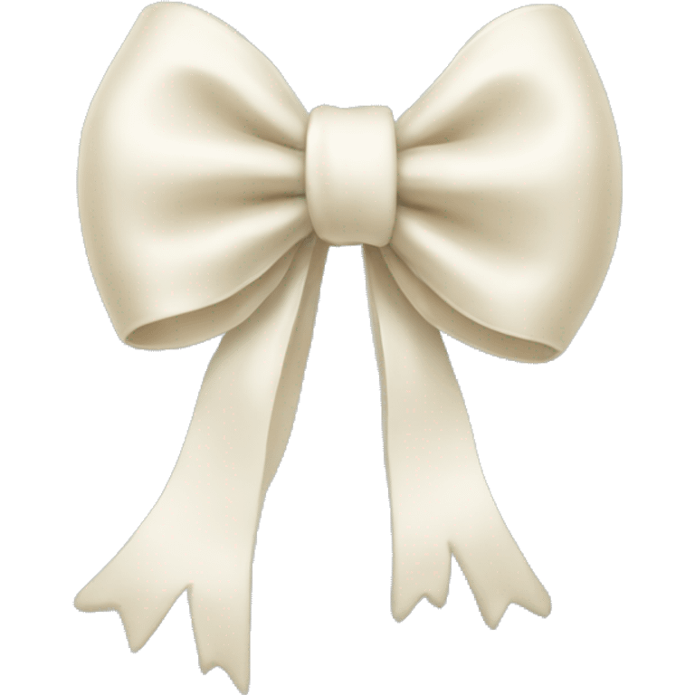 Ivory bow emoji