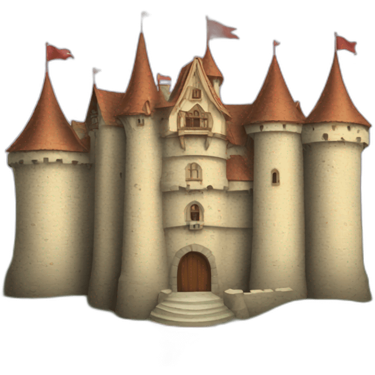 vintage castle emoji