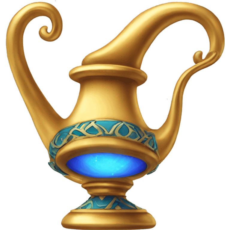 Genie lamp emoji