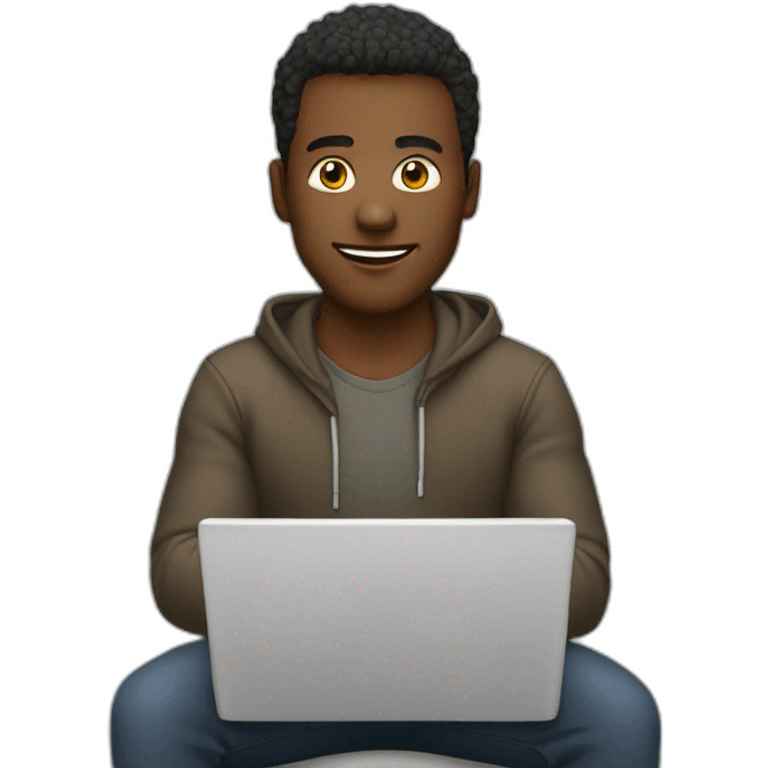 guy-coding-on-laptop emoji