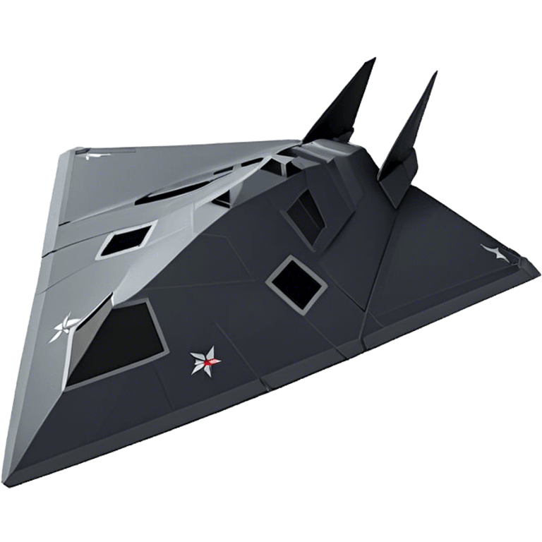 F-117 Nighthawk - Lockheed Martin (Stealth Grey) emoji