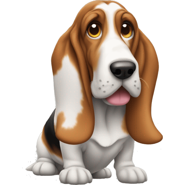 Basset hound emoji