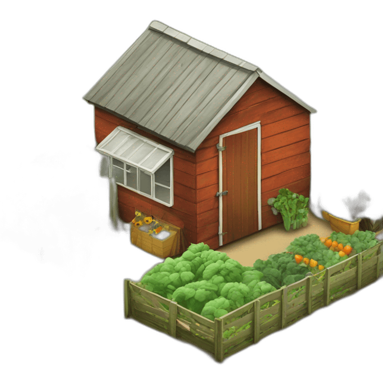 allotment shed emoji