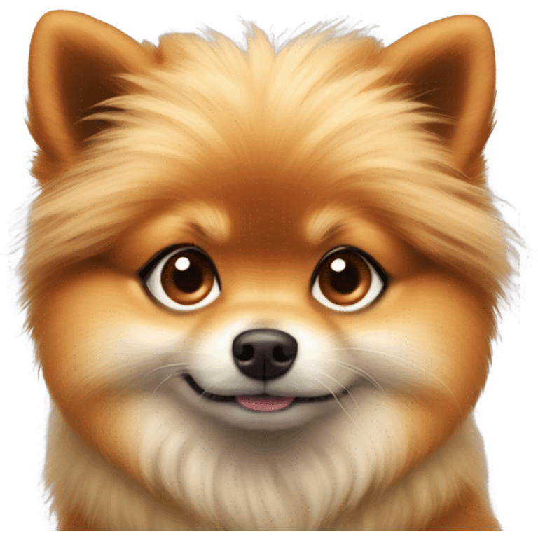 Teacup Pomeranian  emoji