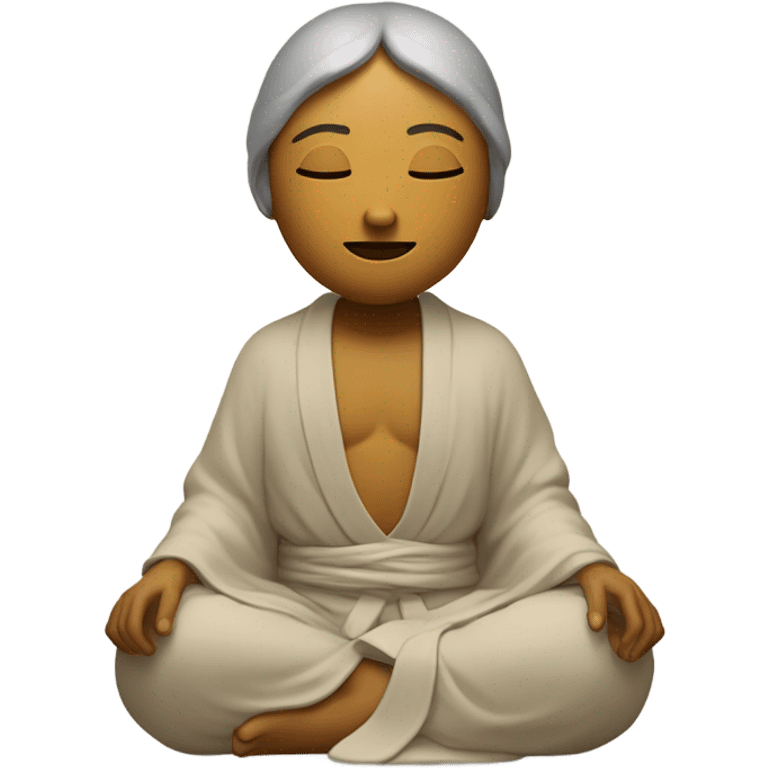 Guru meditaton emoji