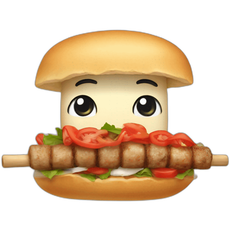 Kebab italian emoji