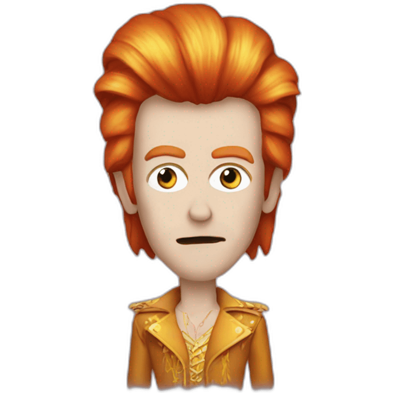 Ziggy stardust emoji