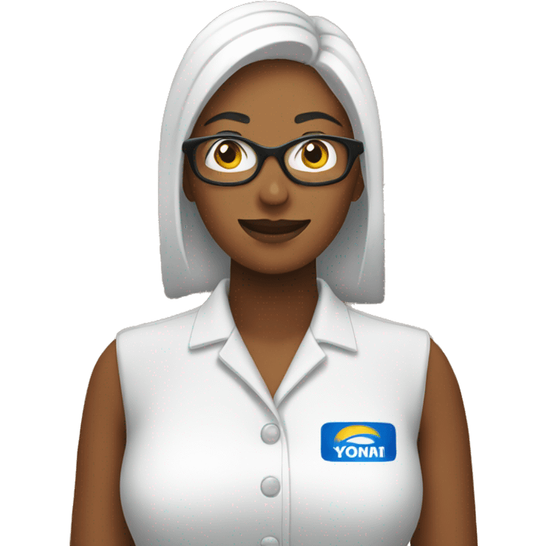 Walmart logo lady emoji