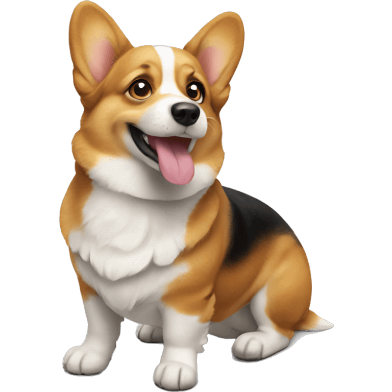 Corgi emoji