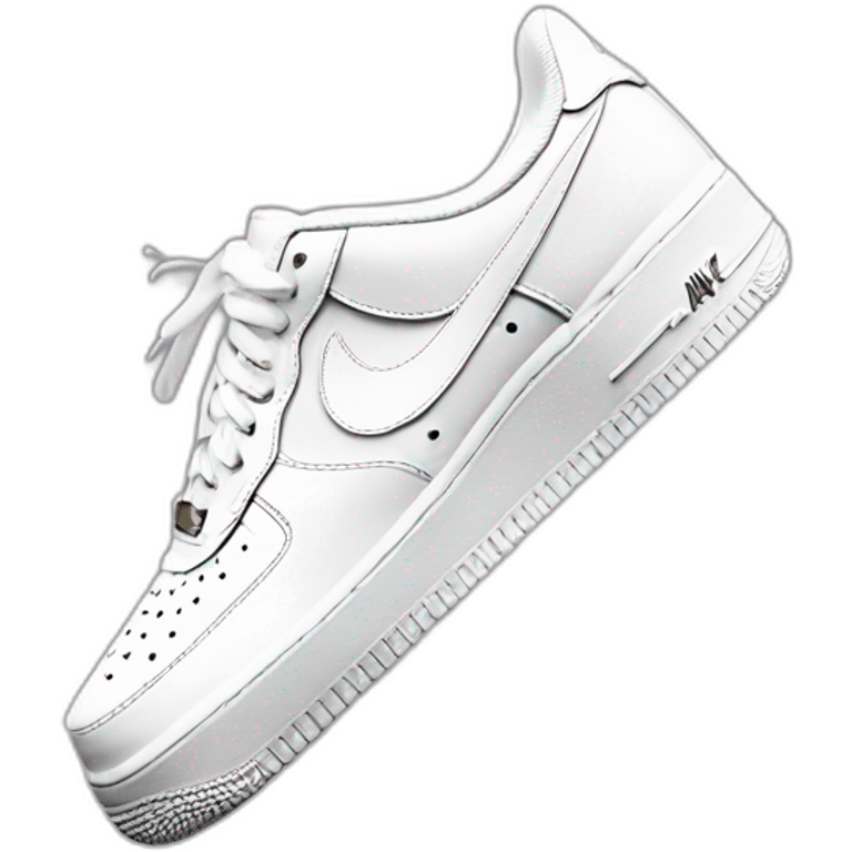 Nike air force one emoji