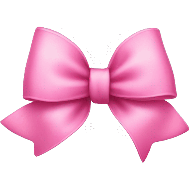 Perfect pink bow emoji