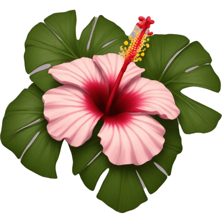 Hibiscus flower emoji