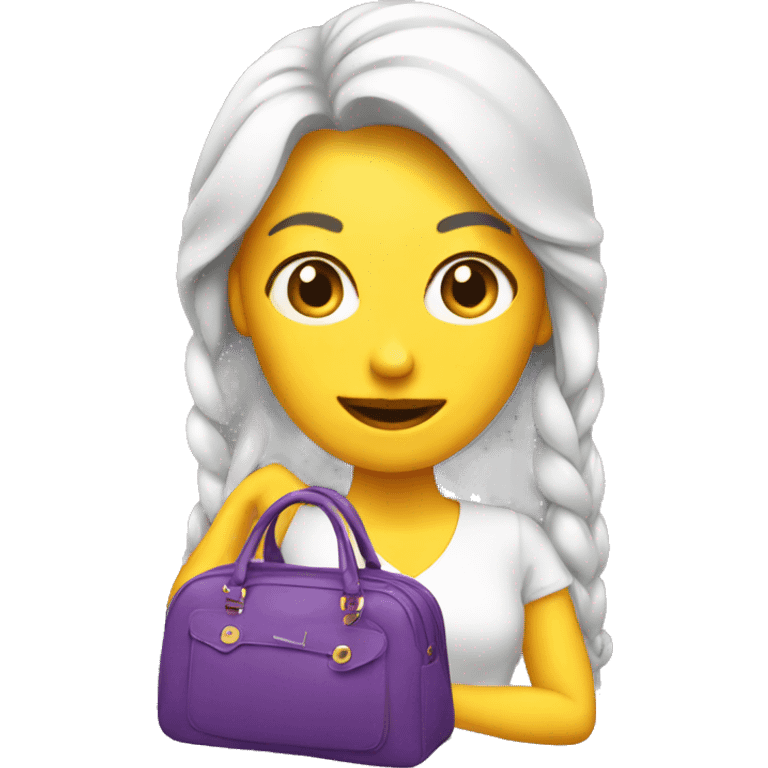 Lady bag emoji