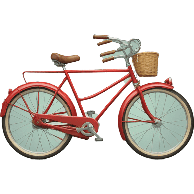  vintage red bike emoji