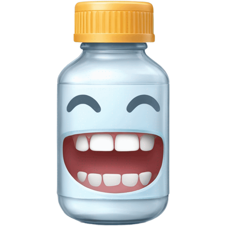 Floss bottle  emoji