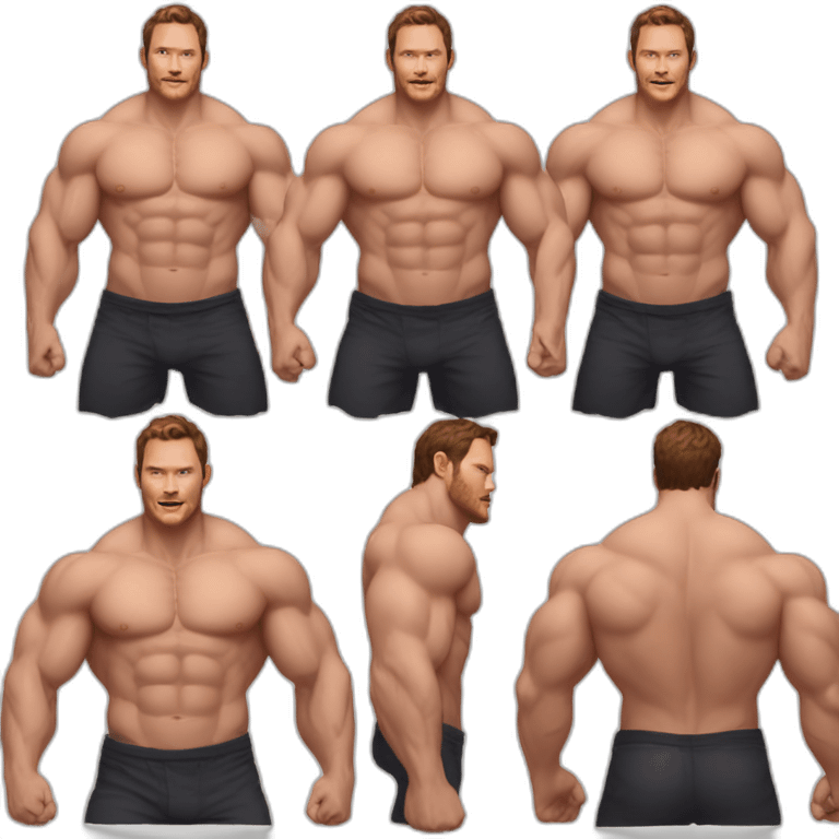 chris-Pratt-gigant-exited-bodybuilder-sexy emoji