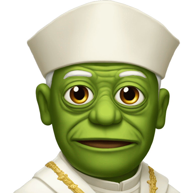 pepe pope emoji