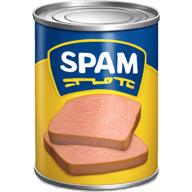 Can of spam emoji