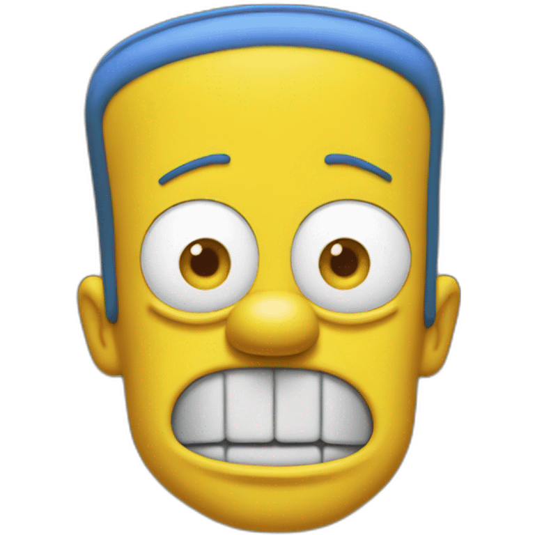 Bart Simpson like Bartman emoji