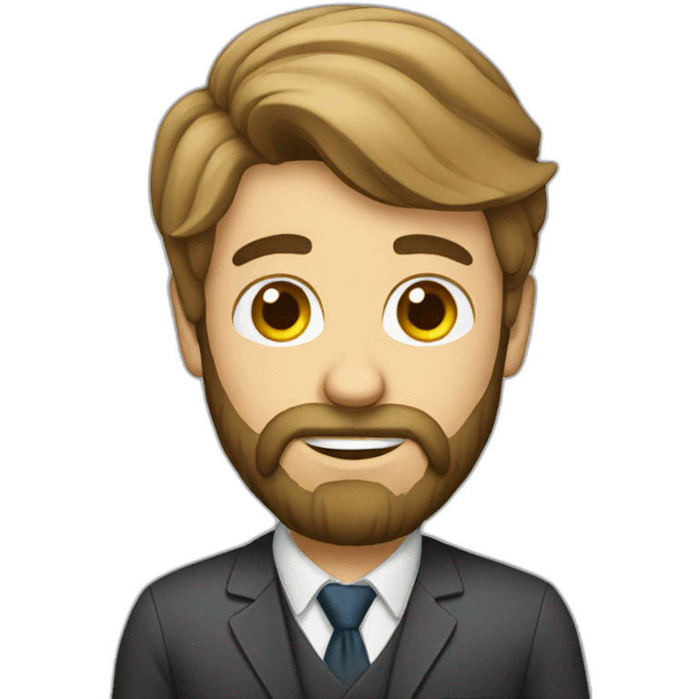 Bearded-it-professional emoji