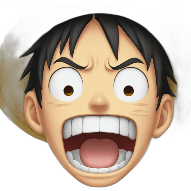 angry-screaming-luffy-from-onepiece emoji