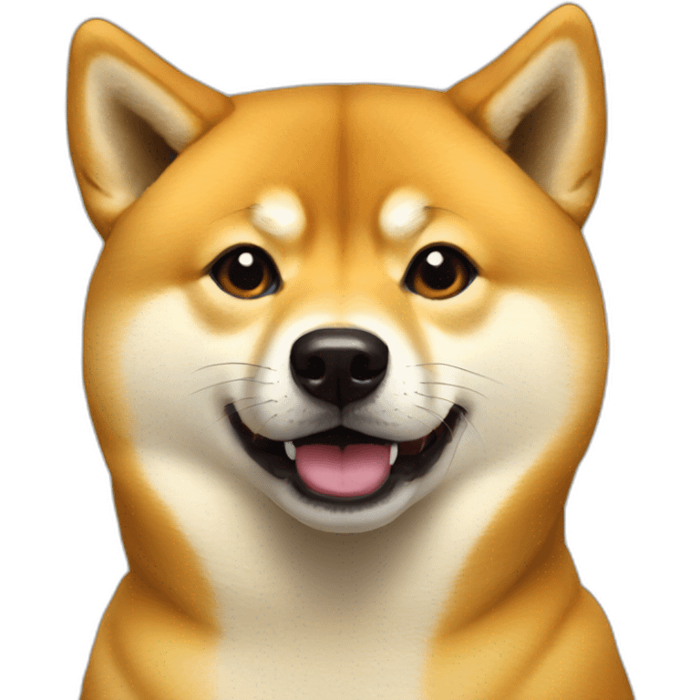 Dogecoin vs Shiba emoji