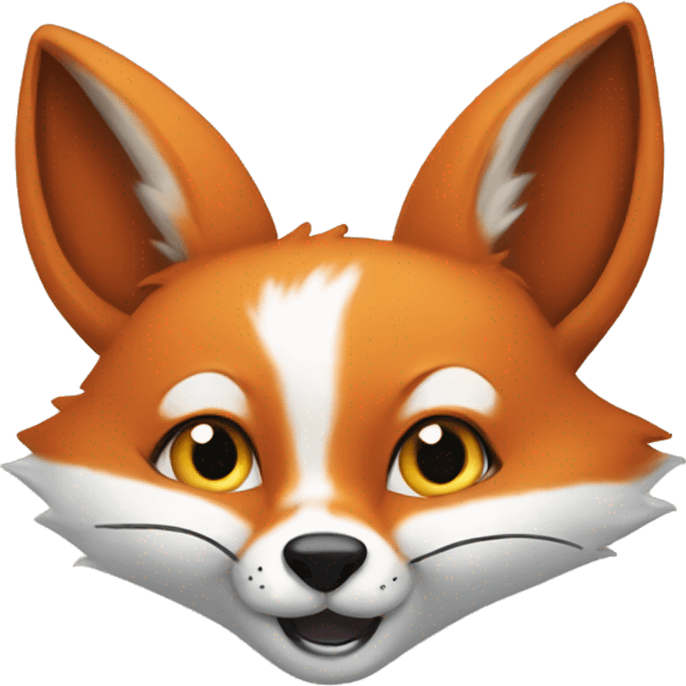 fox and rabbit emoji