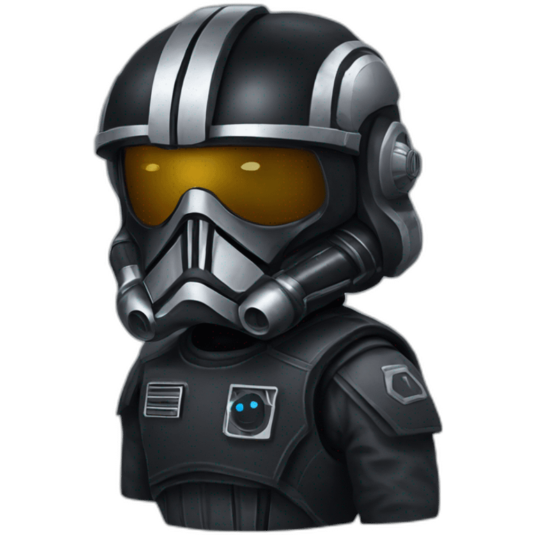 tie fighter pilot emoji