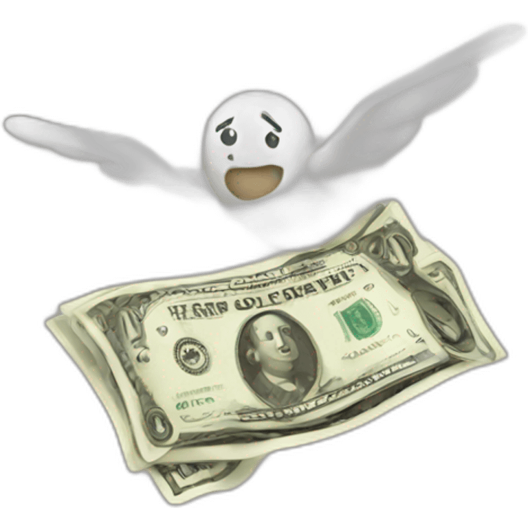 cash flying emoji