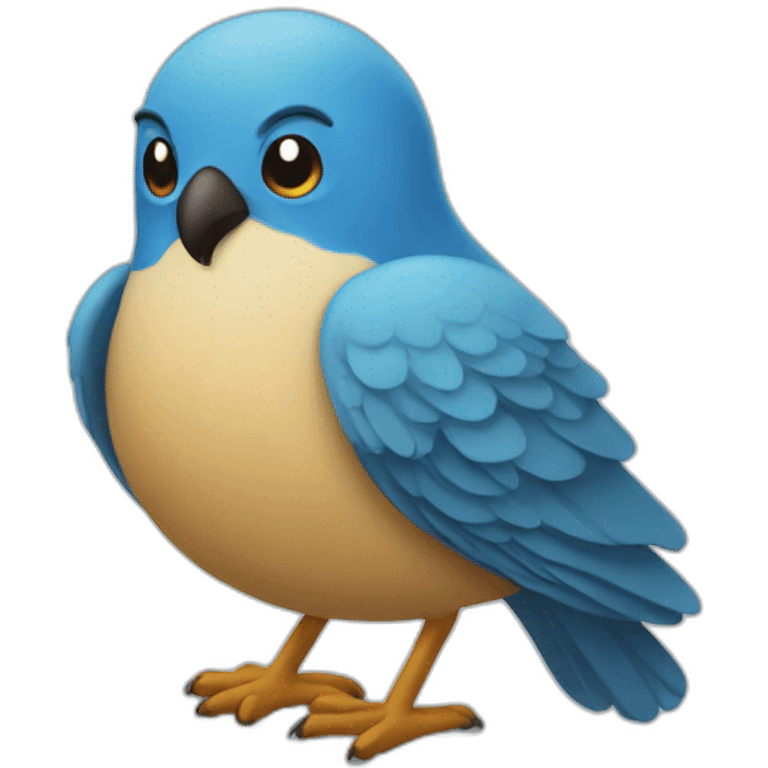 Twitter bird emoji