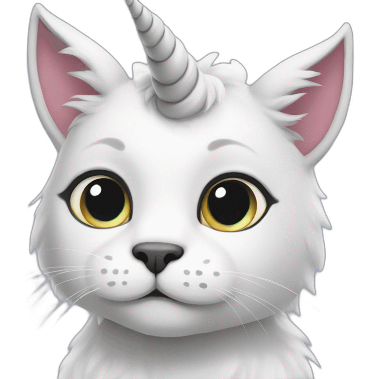 unicorn-mixed-cat emoji