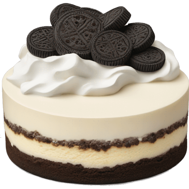 Oreo cheesecake  emoji