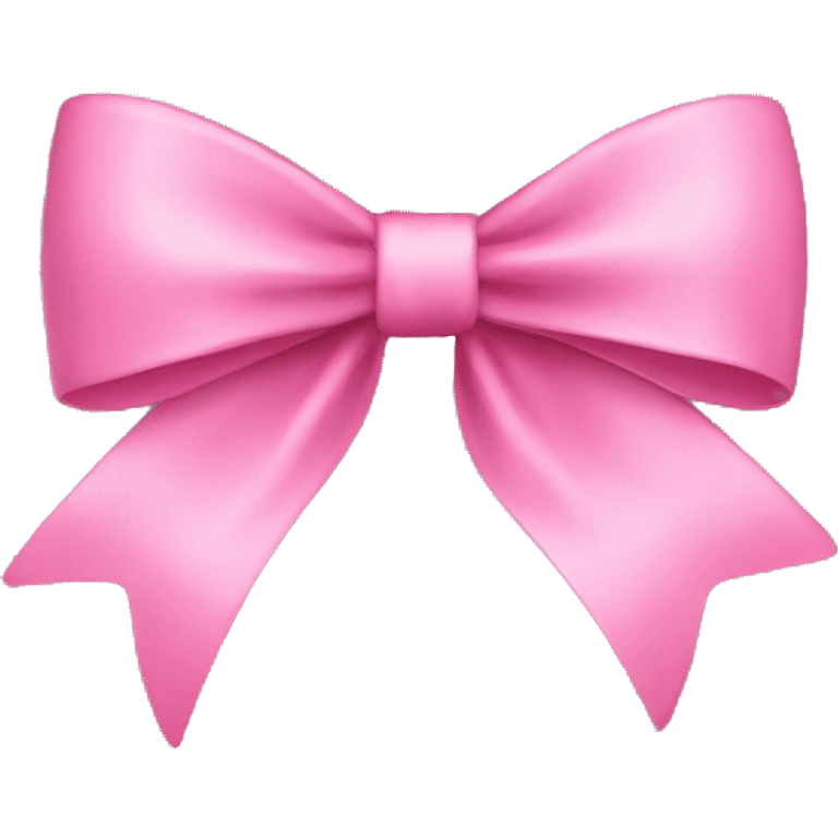 bow pink emoji