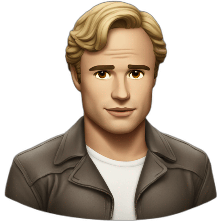 Marlon Brando young emoji