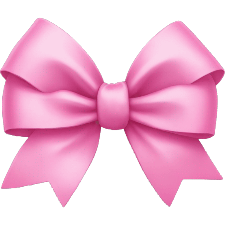 Pink bow emoji