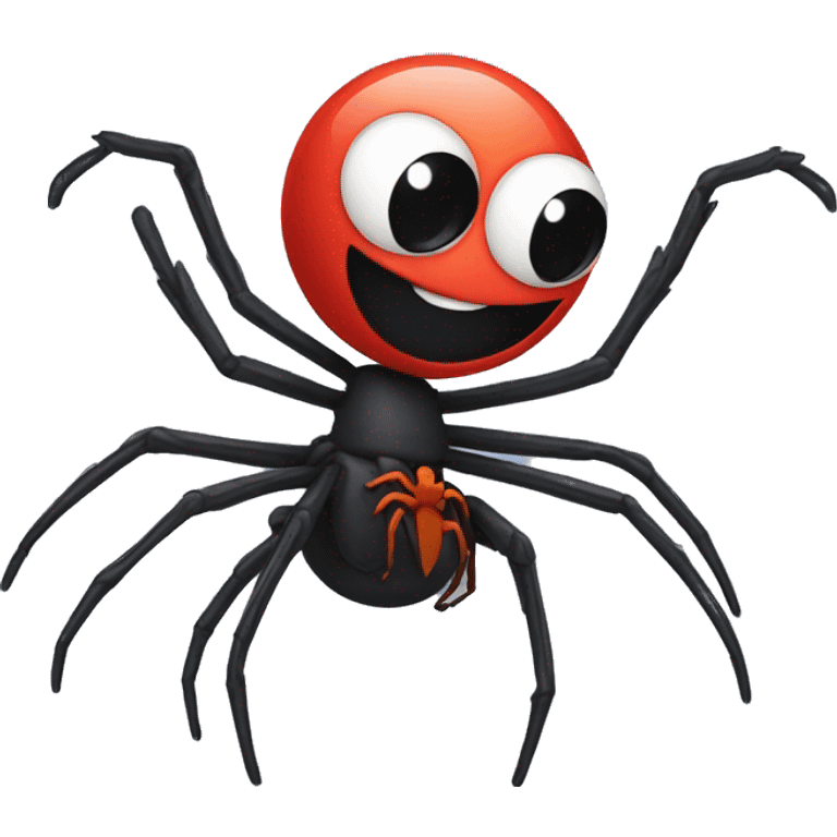 Spider dancing emoji