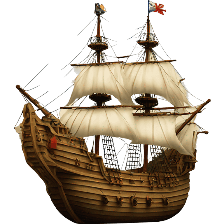 XVII century ship emoji