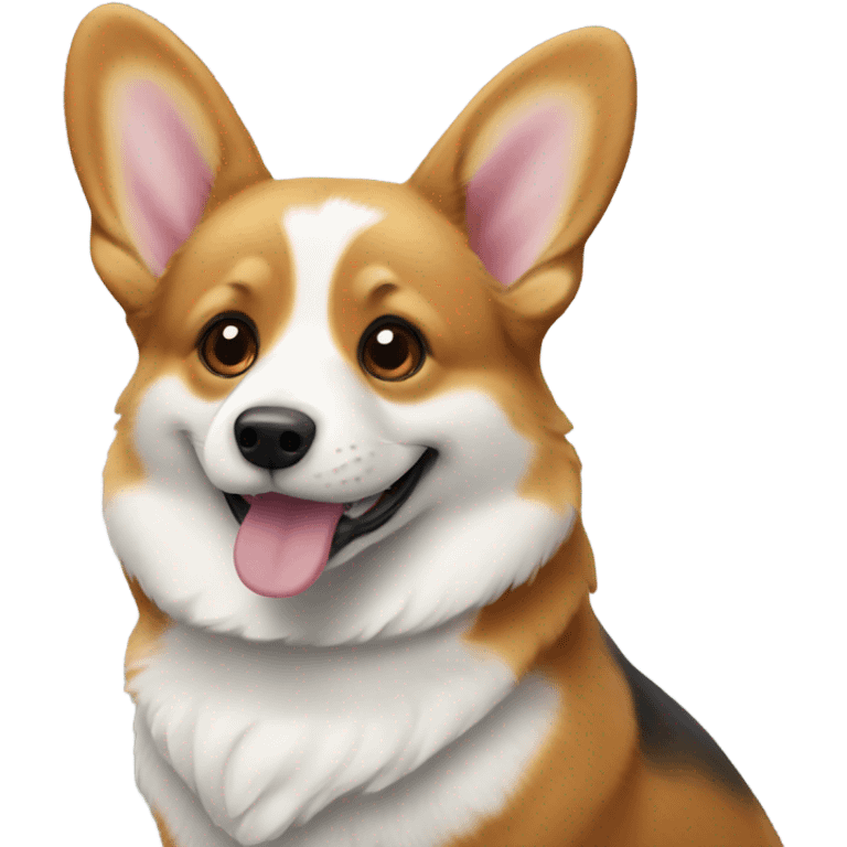 Tricolor corgi seal emoji