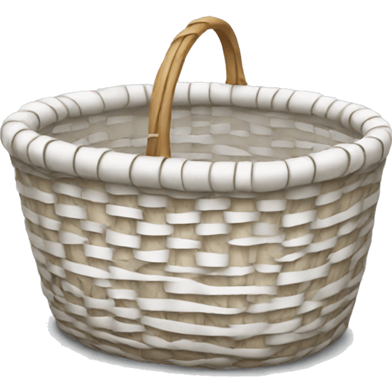 white basket emoji