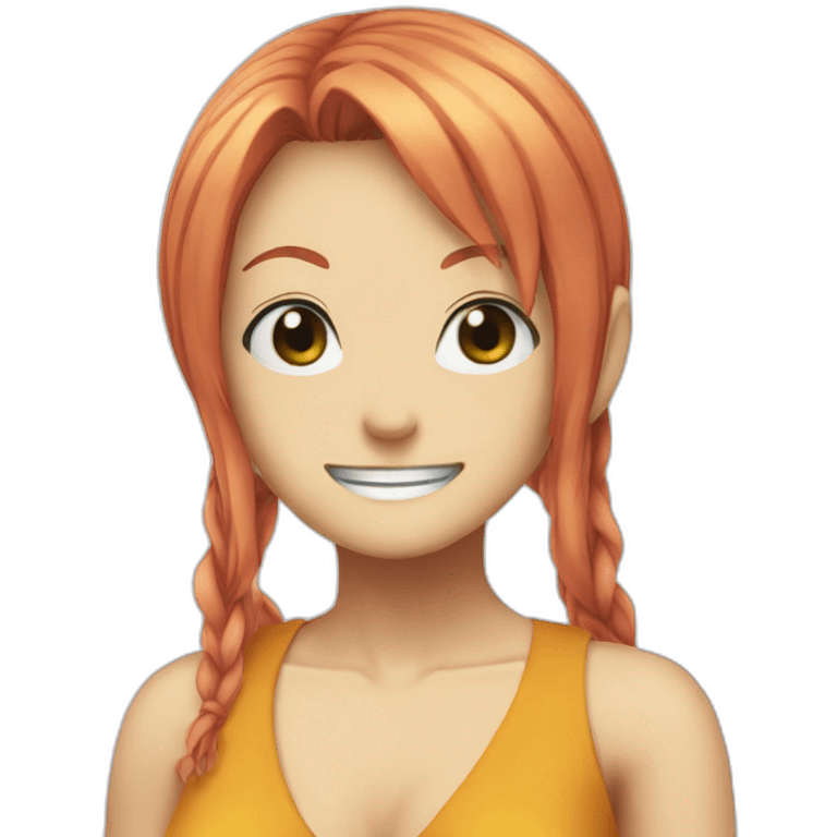 Nami one piece emoji