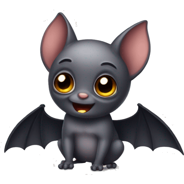 Cute bat emoji