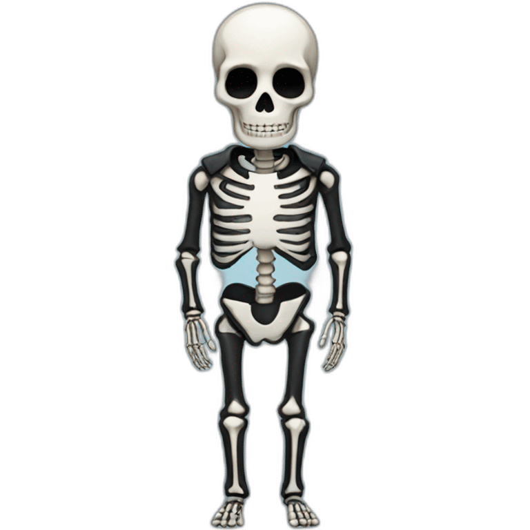 Skeleton suit emoji