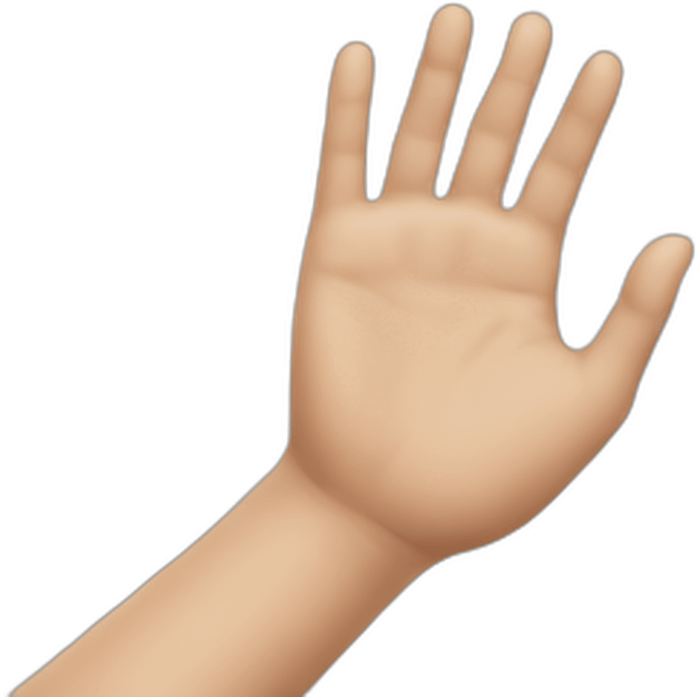 human hand emoji