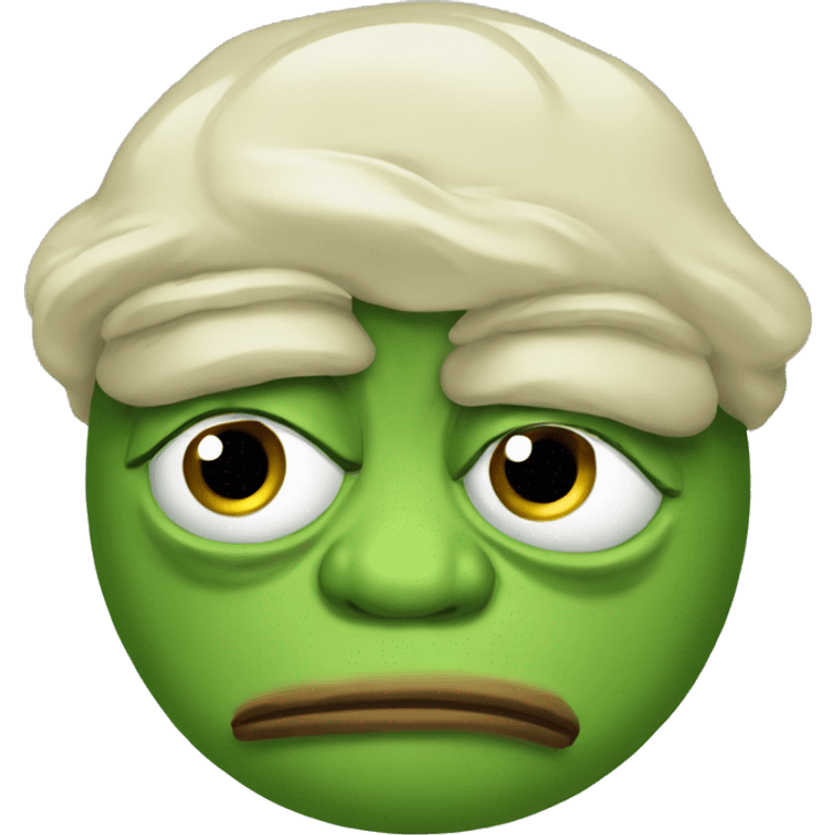 Pepe sad emoji