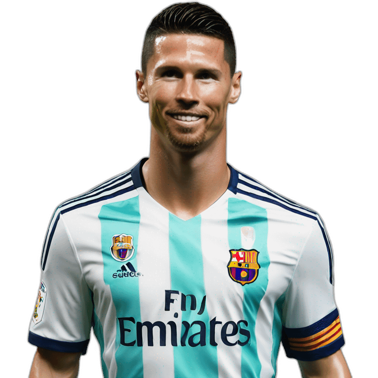 Ronaldo kill Messi emoji