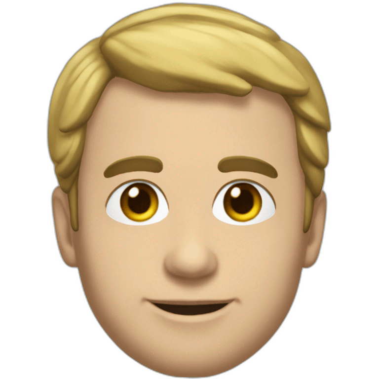 Macron homosexuel emoji